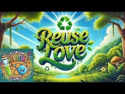 🎶🌍Reuse Love❤️🎶| Classroom Karaoke | Educational Music