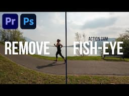 How to REMOVE the FISHEYE effect from Actioncam (GoPro) photos and Videos