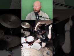 Am I perfect for you drum cover #shorts