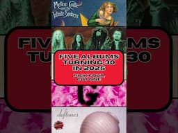 Five Albums That Turn 30 In 2025 | Keep 4 & Cut 1 #Shorts