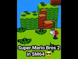 Super Mario Bros 2 in 3 Dimensions #shorts