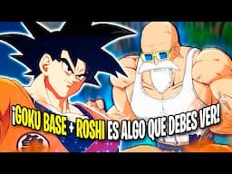 La COMBINACIÓN de GOKU BASE y ROSHI que no TE ESPERABAS!! DRAGON BALL FIGHTERZ