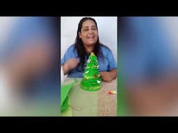 Mini árvore de Natal de Eva