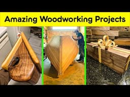 Impressive Woodworking Projects That Deserve Attention