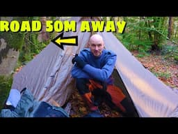 Will I Get Caught?  Solo Hot Tent Winter Camping