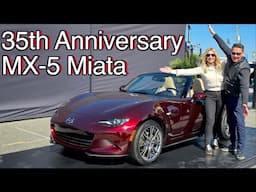 What a stunner. 35th Anniversary Mazda MX-5 Miata. // Should we trade?