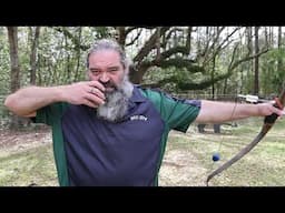 How to Aim and Shoot Traditional Archery Bows - Aiming Method