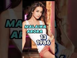 MALAIKA ARORA Age Transformation (1973-2025) Malaika arora divorce arjun kapoor #malaikaarora #viral