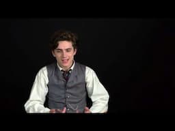 Timothee Chalamet on Little Women Role 12/5/2019