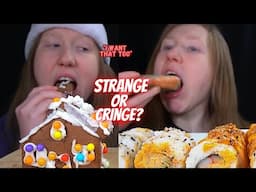 Songbyrd  Strange OR Cringe? | most satisfying mukbang