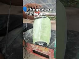 amplas tangki anti ribet #pmcpaint #automobile #repaint #hondabikes #bodyrepaint #hondacb#diy