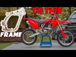 Building A Dirt Bike In 6 Minutes! Time lapse!