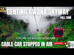 GENTING AWANA SKYWAY CABLE CAR FULL TOUR RIDE | Indian Veg Food in Genting Highlands, Malaysia