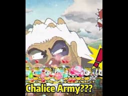 Speedrunning Cuphead DLC With A Golden Ms. Chalice Army #shorts #cuphead #cupheaddlc