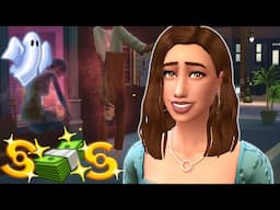 How much money can you make by mugging people on the street? // Sims 4 ghost abilities