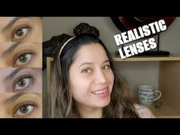 Most REALISTIC Colored Lenses for Dark Eyes | FreshGo Contacts Review