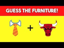 Can You Guess The Furniture From The Emojis? | Guessing Game