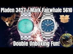 Pladen 3427 / Mark Fairwhale 5610 Quartz Watch Double Unboxing Fun!