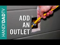 Add an Outlet through a Wall