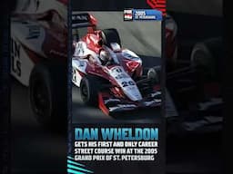 Dan Wheldon secured his first street course in 2005! 🏆 #indycar #2005 #stpetersburg