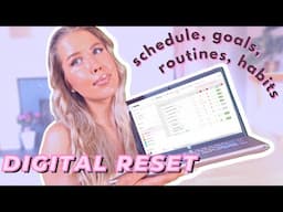 Getting My Life Together in 3 Days ♡ Productive Digital Reset Routine