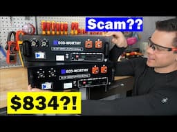 $834 Budget "Eco-Worthy" Server Rack Battery Tested!