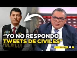 Santivañez declara sobre tweet de Harvey Colchado #PDFRPP | ENTREVISTA