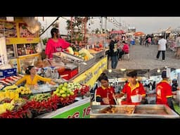 Amazing Food Selling @Koh Norea In Evening - Best Various Fast Food & Lifestyle Of Vendors