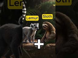 OMG! Epic Chillin' Combo: Wild Lemur & Sloth Antics That Even the Grammys Would Celebrate! 😂🐒😴