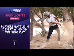 Round 1 Highlights | 2025 Commercial Bank Qatar Masters