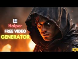 The New FREE Unlimited AI Video Generator | Haiper AI | Sora AI Killer?