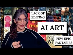 PUBLISHERS USING AI ART, TROPE MARKETING, LACK OF EDITING, & MORE 😑 book trends that need to die