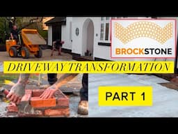 The Modal X Drive - HUGE Driveway & Wall Construction - Part 1