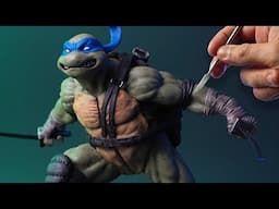 Sculpting LEONARDO | Teenage Mutant Ninja Turtles