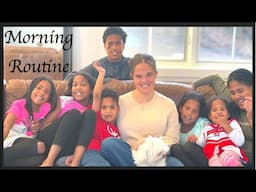 MORNING ROUTINE for large homeschool family