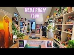 Her Final Fantasy Collection is INSANE! | Game Room Tour!