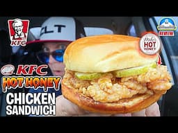 KFC® Mike's Hot Honey® Chicken Sandwich Review! 🌶️🍯| Just In Time For The Big Game! | theendorsement