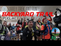 Surrey Trek and Run Backyard Trail - Peaslake 2024 - Race VLOG