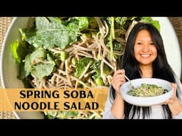 Spring Soba Noodle Salad