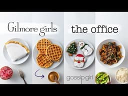 I recreate Food from TV Christmas Episodes. (gilmore girls, community, gossip girl, the office...)