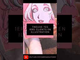 Démarre l'année avec tes 1ers clients en illustration 🎉💪 #conseilsdartiste #vivredelart #dessinateur