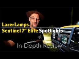 LazerLamps Sentinel Elite Spotlight Test | @4xAdventures #4wd #touring #review #lazerlampsausnz