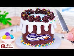 How to Create Stunning Dairy Milk Cake in Mini Kitchen | ASMR Cooking Mini Food