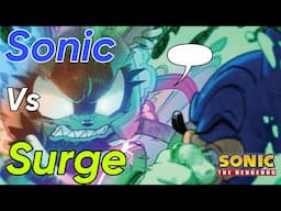 Sonic vs Surge (Sonic The Hedgehog IDW Issue 56 Comic Dub)