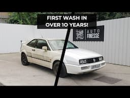 VW Corrado First Wash In 10 Years