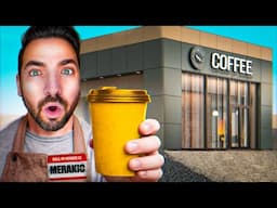 24 HORAS TRABAJANDO en una cafetería ☕️ ¡NO SABÍA ESTE TRUCO! 🤯