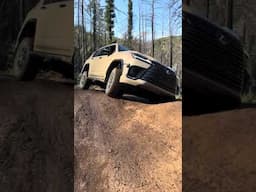 Testing the off-road capabilities of the new 2025 #Lexus LX700h Overtrail.