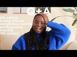 Q+A | life updates, weight loss journey, moving, navigating life in your 20s ✨🪩