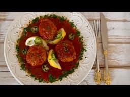 Scrumptious Meatballs in Spicy Tomato Pepper Sauce | Heghineh Cooking Show