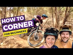 How to Corner your MTB | Beginners guide to riding berms and flat corners